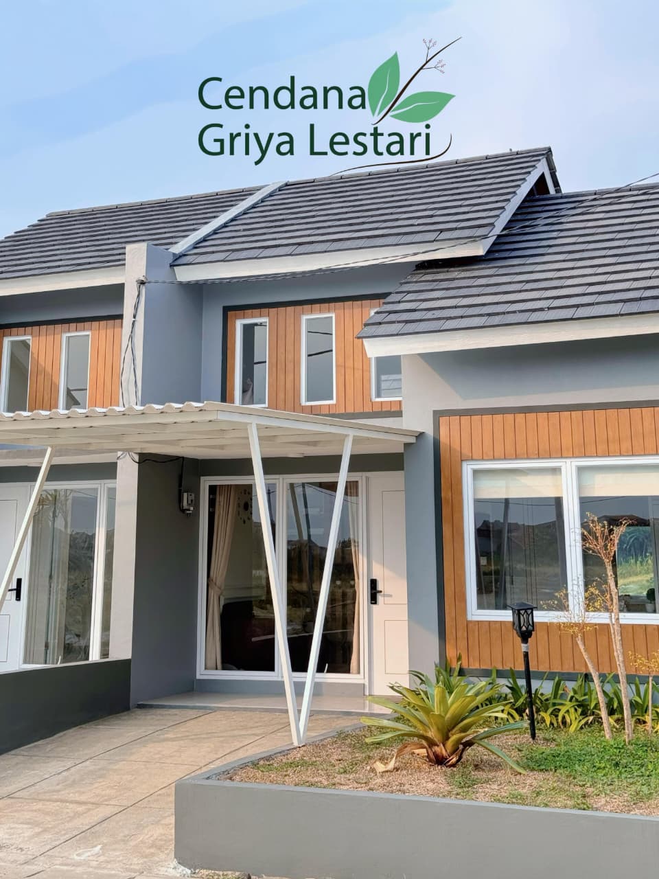 Fasad tipe Gaharu Cendana Griya Lestari Bekasi Utara